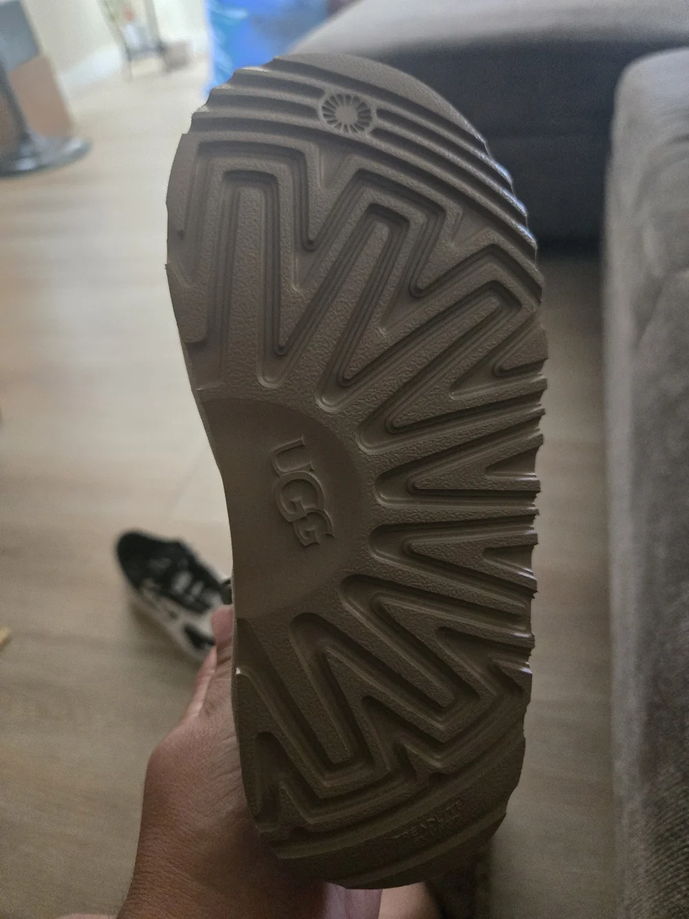 UGG rubber boot